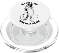 Divertido Teléfono Celular Bad WiFi Oración Señor Dame Una Señal PopSockets PopGrip para MagSafe