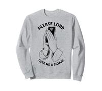 Divertido Teléfono Celular Bad WiFi Oración Señor Dame Una Señal Sudadera