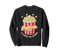 Divertido Tema de Palomitas de maíz para Hombres, Mujeres, Adultos, niños, Amantes de Las Palomitas de maíz Sudadera