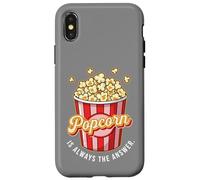 Divertido Tema de Palomitas de maíz para Hombres, Mujeres, Adultos, niños, Amantes de Las Palomitas de maíz Carcasa para iPhone X/XS