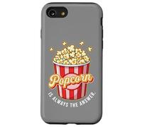Divertido Tema de Palomitas de maíz para Hombres, Mujeres, Adultos, niños, Amantes de Las Palomitas de maíz Carcasa para iPhone SE (2020) / 7/8