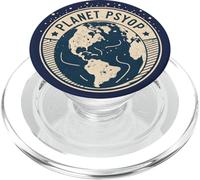 Divertido teórico de la conspiración OVNI Aterrizaje Lunar Gobierno engaño PopSockets PopGrip para MagSafe