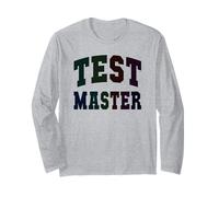 Divertido Test Master Testing Day Teacher Mode en ELA Stem Ready Manga Larga