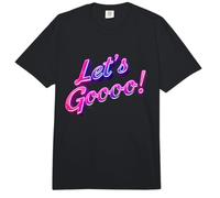 Divertido Texto 3D Funny Let's Go Citas para La Gente Divertido Vamos Vamos Comfort Colors Adult Heavyweight T-Shirt