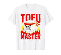Divertido Tofu Master Vegetariano Humor Vegano Basado en Plantas Camiseta