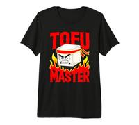 Divertido Tofu Master Vegetariano Humor Vegano Basado en Plantas Camiseta Premium