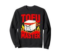 Divertido Tofu Master Vegetariano Humor Vegano Basado en Plantas Sudadera