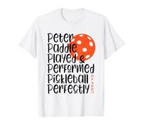 Divertido trabalenguas de Pickleball, Pickleball Camiseta gráfica económica