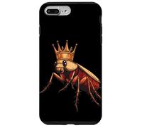 Divertido traje de corona de cucarachas para reyes y reinas Carcasa para iPhone 7 Plus/8 Plus