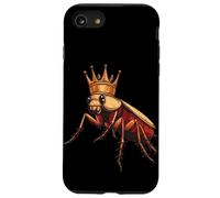 Divertido traje de corona de cucarachas para reyes y reinas Carcasa para iPhone SE (2020) / 7 / 8
