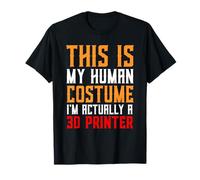 Divertido Traje de Halloween de la Impresora 3D para los Ingenieros de impresión 3D Camiseta