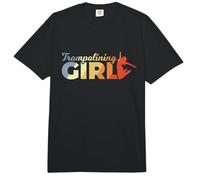 Divertido Trampolining Chica Trampolín Gimnasta Comfort Colors Adult Heavyweight T-Shirt