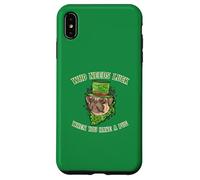 Divertido trébol del Duende del Pug de la Suerte del día de San Patricio Carcasa para iPhone XS MAX