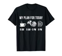 Divertido Trompa Banda de música My Plan For Today Camiseta