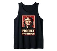 Divertido Trump Che Guevara Profeta del Amante de la Camiseta sin Mangas