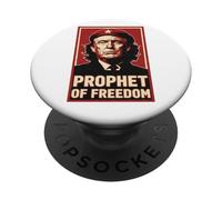 Divertido Trump Che Guevara Profeta del Amante de la PopSockets PopGrip Adhesivo