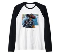Divertido Trump Nacho Gulf No Más Golfo de América Camiseta Manga Raglan