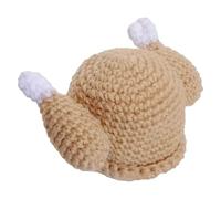 Divertido Truthnhut - Sombrero de asado para el Día de Acción de Gracias | Noticias de tejer para niños Acción de Gracias Chicken Headgear-Truthahn Trott Cosplay Gorra, disfraz de fiesta divertid