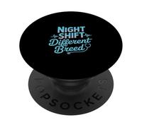 Divertido Turno De Noche Enfermera Diciendo Latido del PopSockets PopGrip Adhesivo