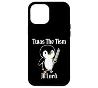 Divertido TWAS The Tism M'Lord Vintage Lindo pingüino Gen Z Meme Carcasa para iPhone 12 Pro MAX
