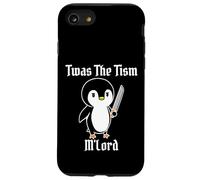 Divertido TWAS The Tism M'Lord Vintage Lindo pingüino Gen Z Meme Carcasa para iPhone SE (2020) / 7/8