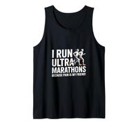 Divertido Ultra Maratón Diciendo Dolor Es Mi Amigo Corredor Camiseta sin Mangas