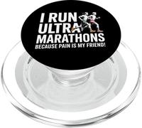 Divertido Ultra Maratón Diciendo Dolor Es Mi Amigo Corredor PopSockets PopGrip para MagSafe