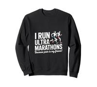 Divertido Ultra Maratón Diciendo Dolor Es Mi Amigo Corredor Sudadera