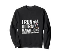 Divertido Ultra Maratón Diciendo Dolor Es Mi Amigo Corredor Sudadera