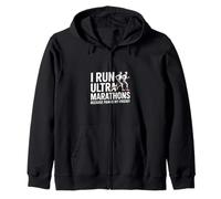 Divertido Ultra Maratón Diciendo Dolor Es Mi Amigo Corredor Sudadera con Capucha
