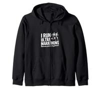 Divertido Ultra Maratón Diciendo Dolor Es Mi Amigo Corredor Sudadera con Capucha