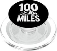 Divertido Ultramaratón de montaña de 100 Millas Trail Running PopSockets PopGrip para MagSafe