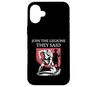 Divertido únete a Las legiones Romanas Carcasa para iPhone 16 Plus