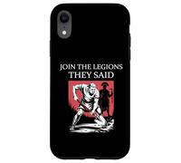 Divertido únete a Las legiones Romanas Carcasa para iPhone XR
