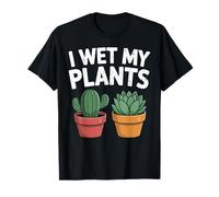 Divertido ventilador botánico para amantes de los cactus y las plantas suculentas Camiseta