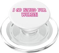 Divertido Vestido Feminista Gen Z I para Hombres I Go Naked For Women PopSockets PopGrip para MagSafe