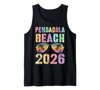 Divertido Viaje a Pensacola Beach 2026, Vacaciones de natación, Hermanas, mamás y tripulación Camiseta sin Mangas