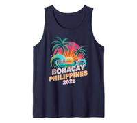 Divertido Viaje de natación de Vacaciones en Boracay FILIPINES 2026 Camiseta sin Mangas
