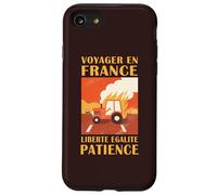 Divertido Viaje por Carretera francés Sea Paciente en la Carretera Carcasa para iPhone SE (2020) / 7/8