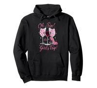 Divertido Vino Oh Sip It's A Girls Trip Sudadera con Capucha