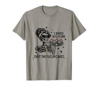 Divertido Vintage ama de casa I Baked You Some Shut The Fucupcakes Camiseta