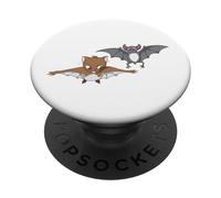 Divertido Volador Concurso Volador Ardilla Murciélago PopSockets PopGrip Adhesivo