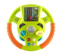 Divertido volante simulado con luz musical - Controlador de conducción simulado, volante de juguete para niños, Volante de conducción simulado para fingir conducir. Los juguetes del asiento