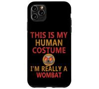 Divertido Wombat Humor This Is My Human Costume Water Wombat Carcasa para iPhone 11 Pro MAX