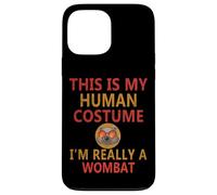 Divertido Wombat Humor This Is My Human Costume Water Wombat Carcasa para iPhone 13 Pro MAX