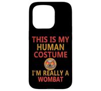 Divertido Wombat Humor This Is My Human Costume Water Wombat Carcasa para iPhone 15 Pro