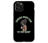 Divertido y aterrador Halloween Cansada Moms Club Ay Mis Hijos Carcasa para iPhone 11 Pro