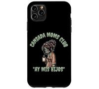 Divertido y aterrador Halloween Cansada Moms Club Ay Mis Hijos Carcasa para iPhone 11 Pro Max