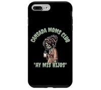 Divertido y aterrador Halloween Cansada Moms Club Ay Mis Hijos Carcasa para iPhone 7 Plus/8 Plus