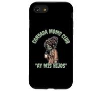 Divertido y aterrador Halloween Cansada Moms Club Ay Mis Hijos Carcasa para iPhone SE (2020) / 7 / 8
